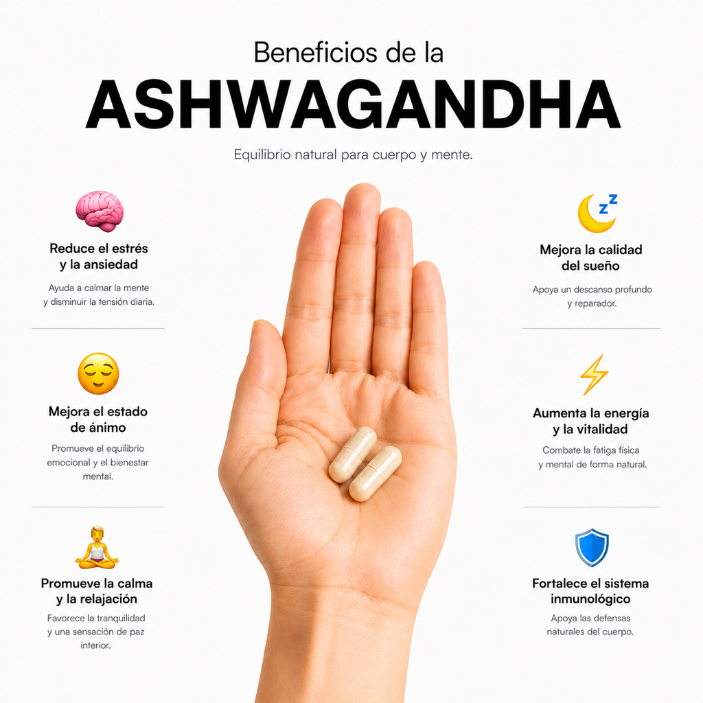 ASHWAGANDHA CÁPSULAS